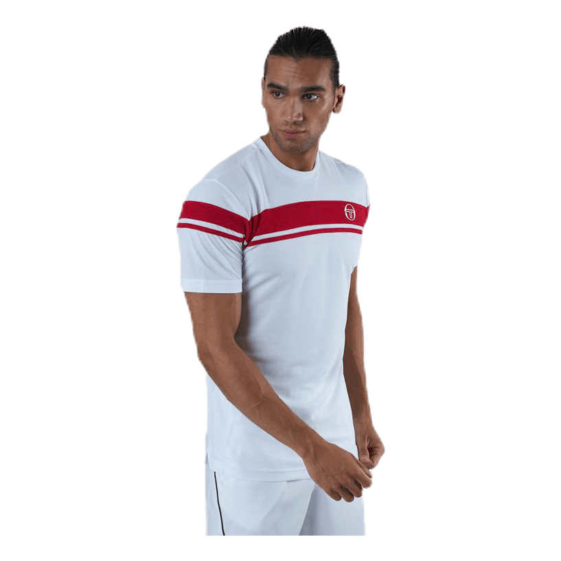 Young Line Pro T-shirt White/Red