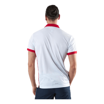 Club Tech Polo White/Red