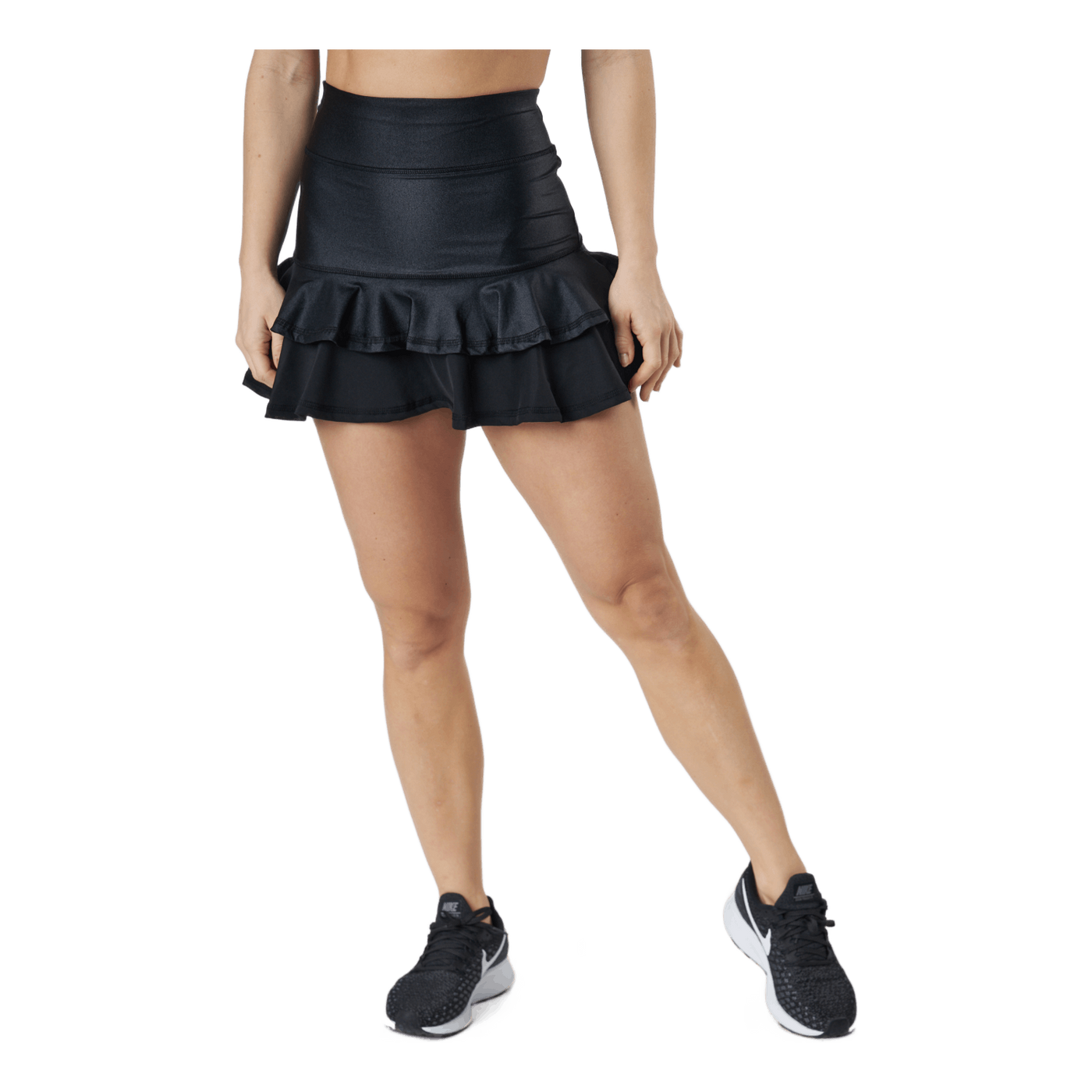 Frida Frill Skirt Black