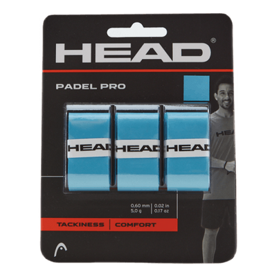 Padel Pro 3 Pcs Pack Blue