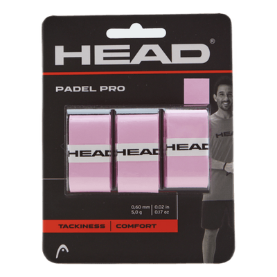 Padel Pro 3 Pcs Pack Pink