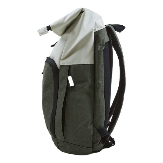 Women's Backpack Cream/forest Green/black