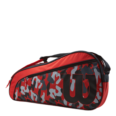 Junior Racketbag Red/grey/black