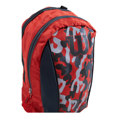 Junior Backpack Red/grey/black