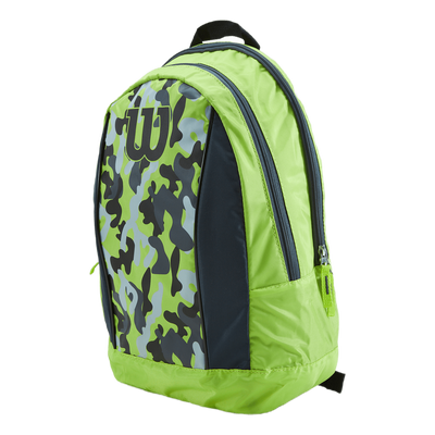 Junior Backpack Wild Lime/grey/black