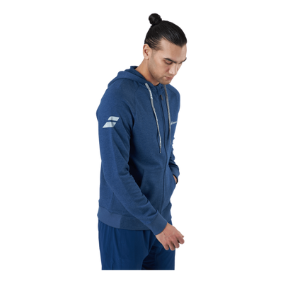 Jacket Exercise Hood Blue