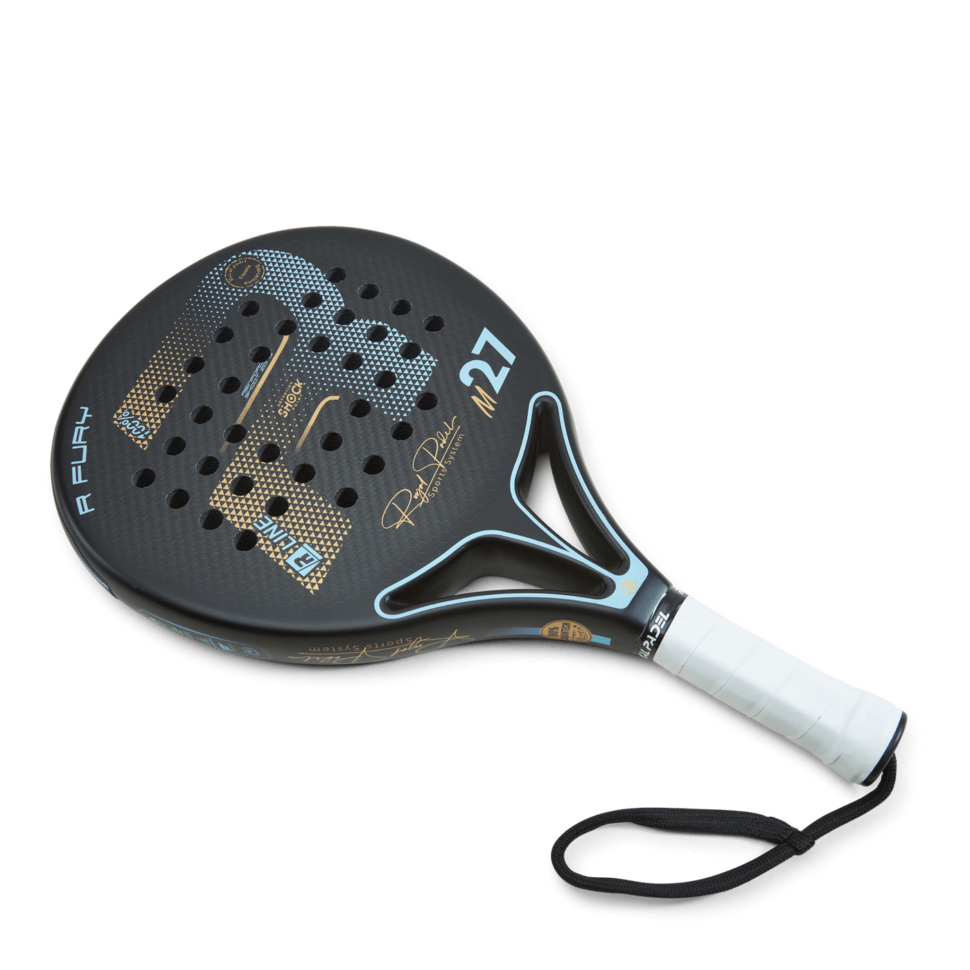 Fury Padel Rackets Royal Padel R-line Fury Black/turquoise – Racketnow.com
