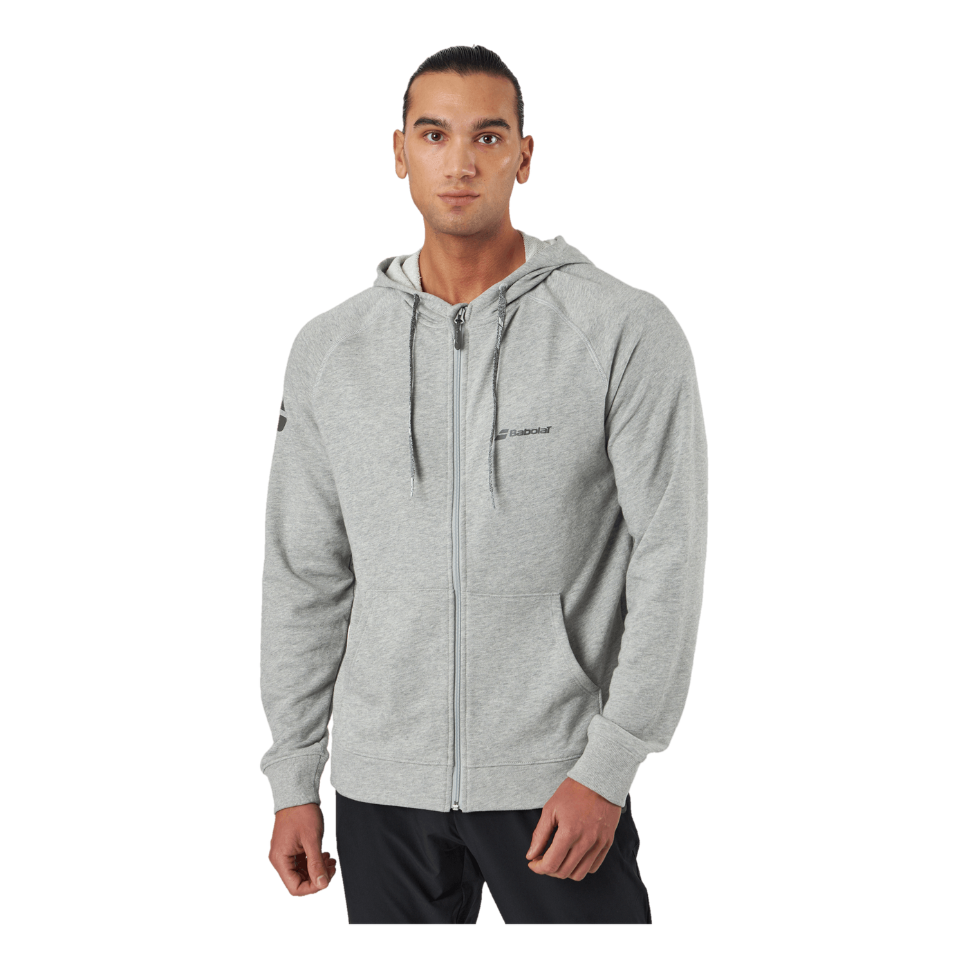 Jacket Exercise Hood Grey