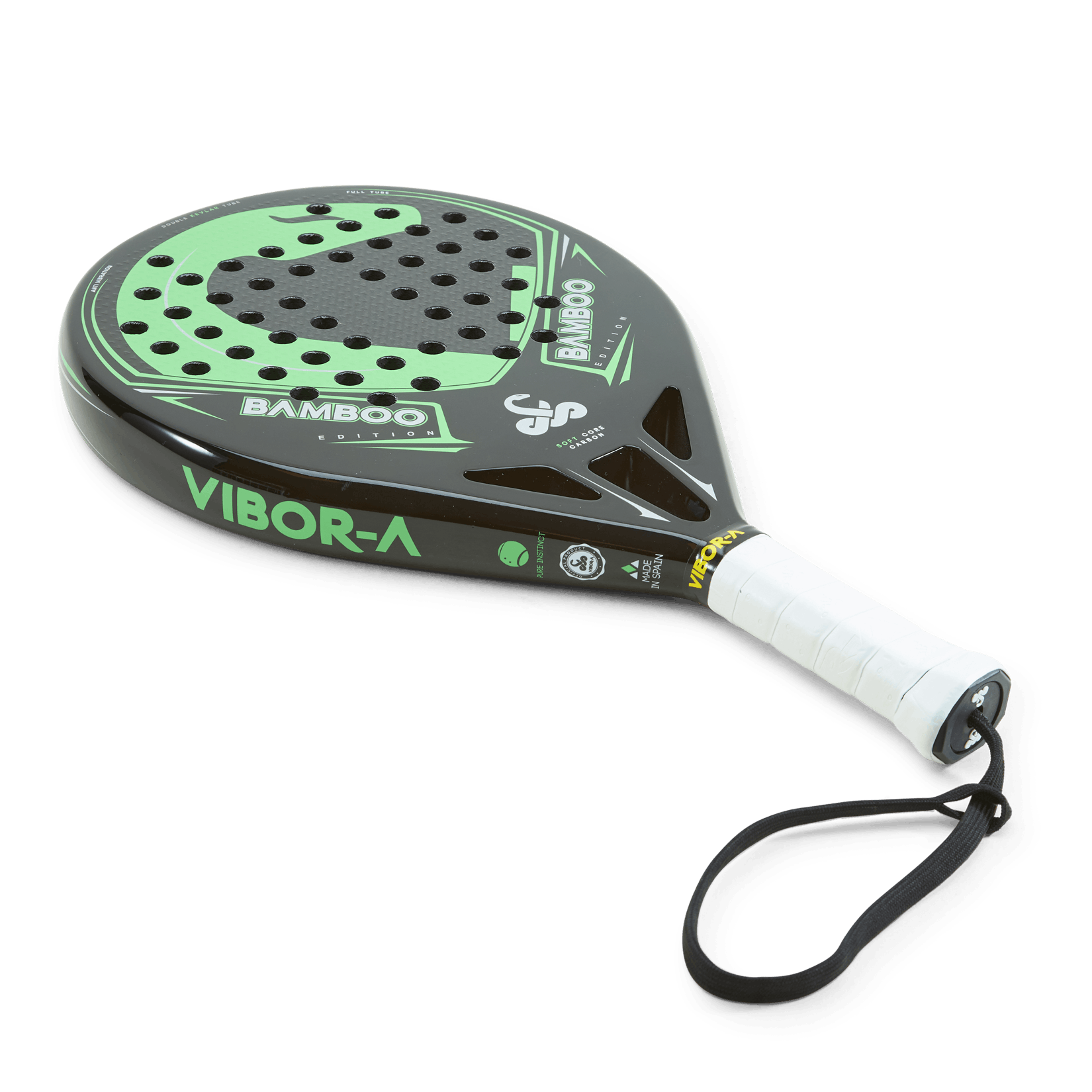 Bamboo Racket Vibor-A Bamboo Liquid Edition 2022 Black/green – Racketnow.com
