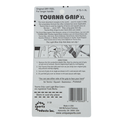 Tourna Tourna Grip Xl 3-pack Blue