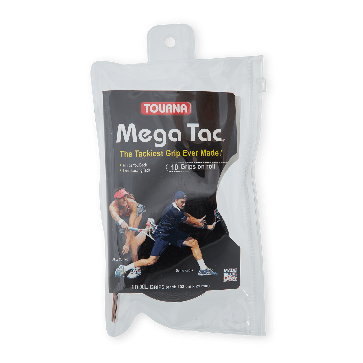 Tourna Mega Tac 10-pack Black