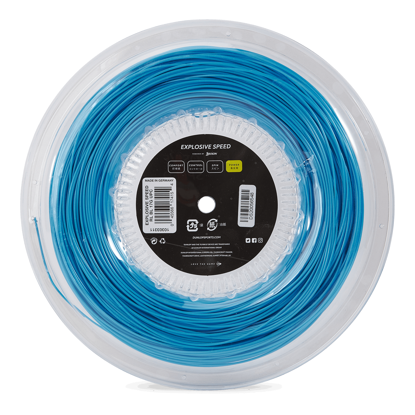 Dunlop Explosive Speed 200m Reel Blue –