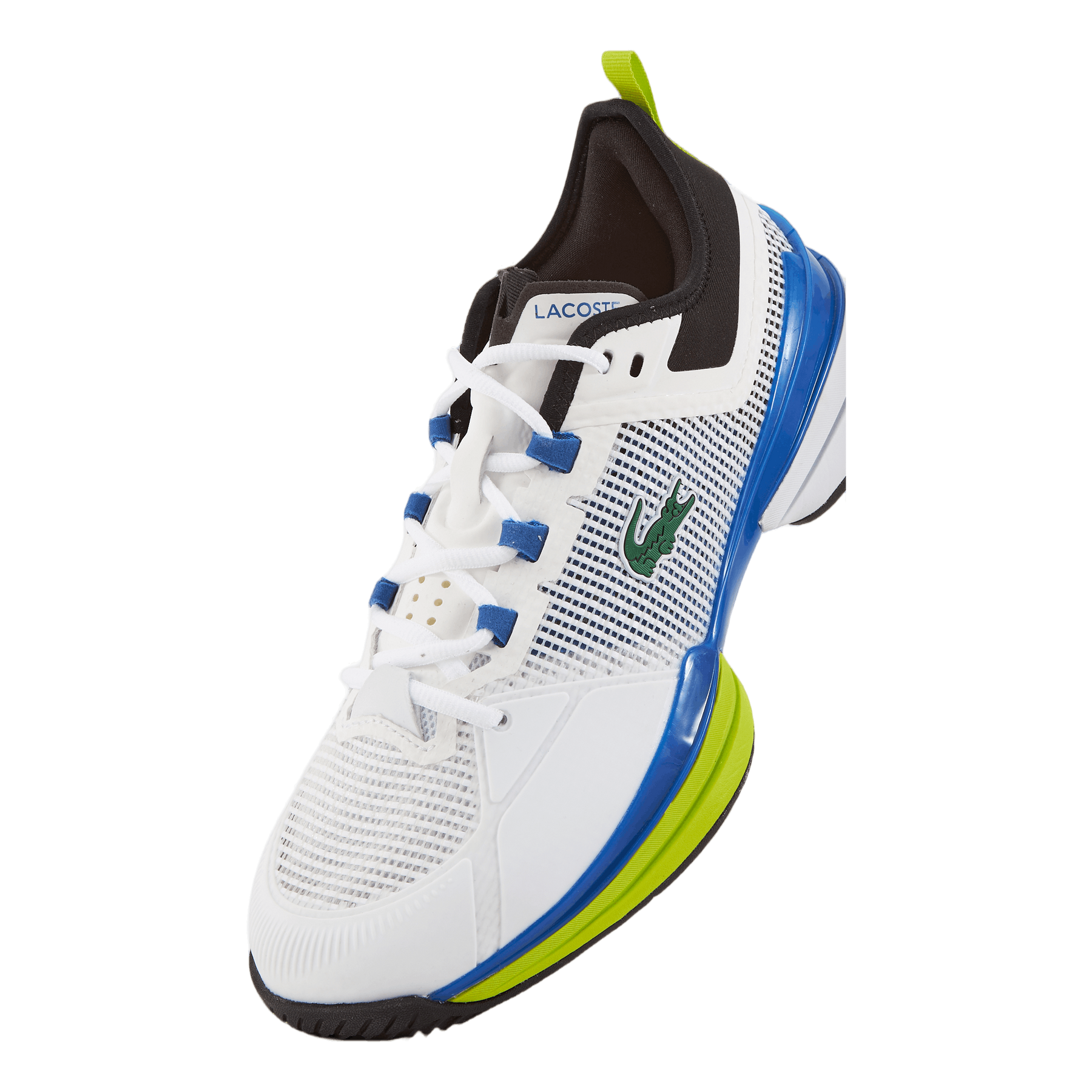Lacroste Sport Racket Lacoste Sport Ag-lt Ultra All Court White/blue/yellow – Racketnow.com