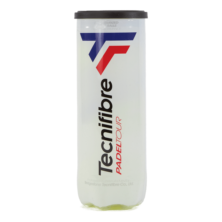 Balles De Padel Tecnifibre Tour – Homologuées FEP, Rapides Et Durables, Jaune