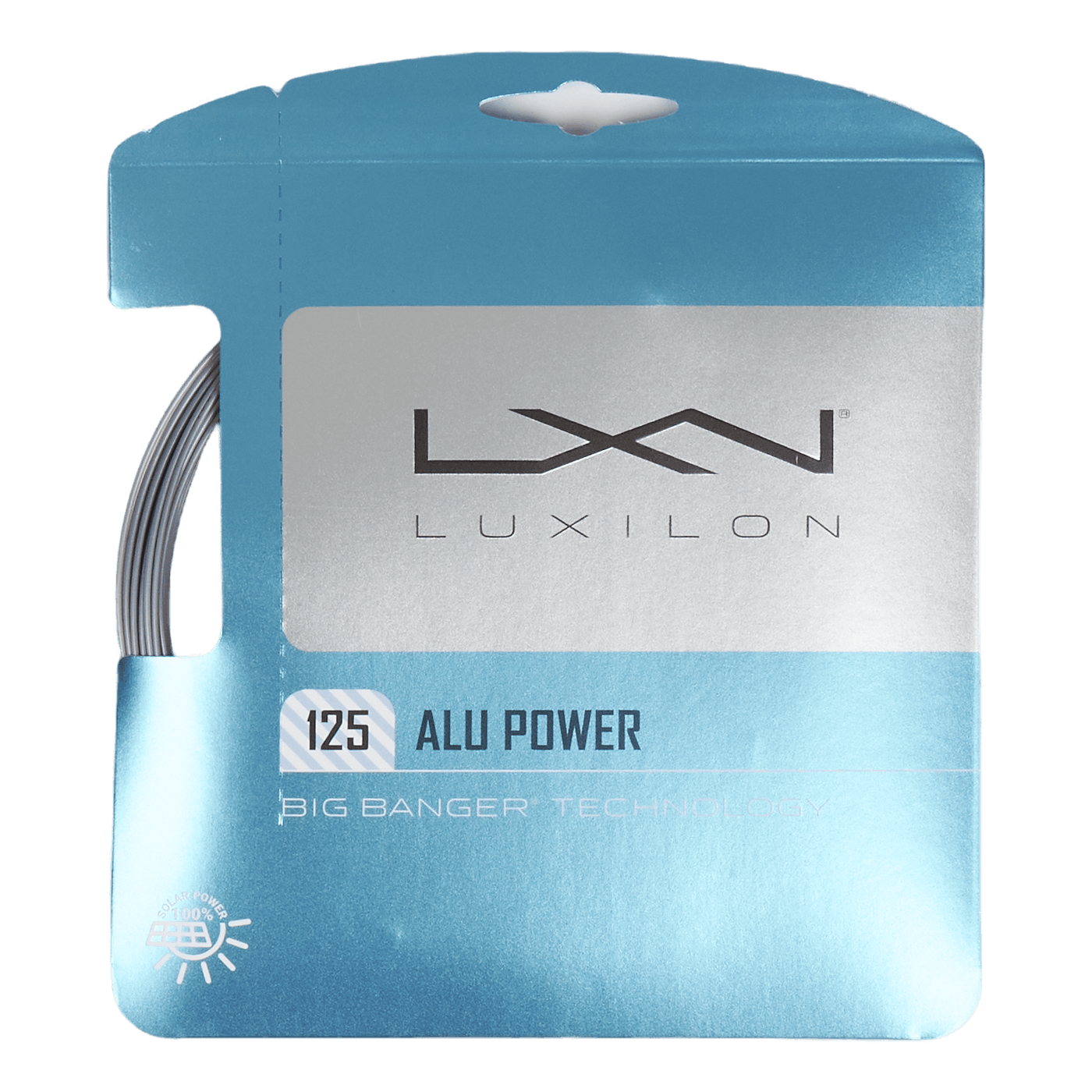 Luxilon Alu Power 125 Tennis Silver